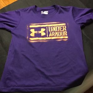 Youth Medium Under Armour Tee